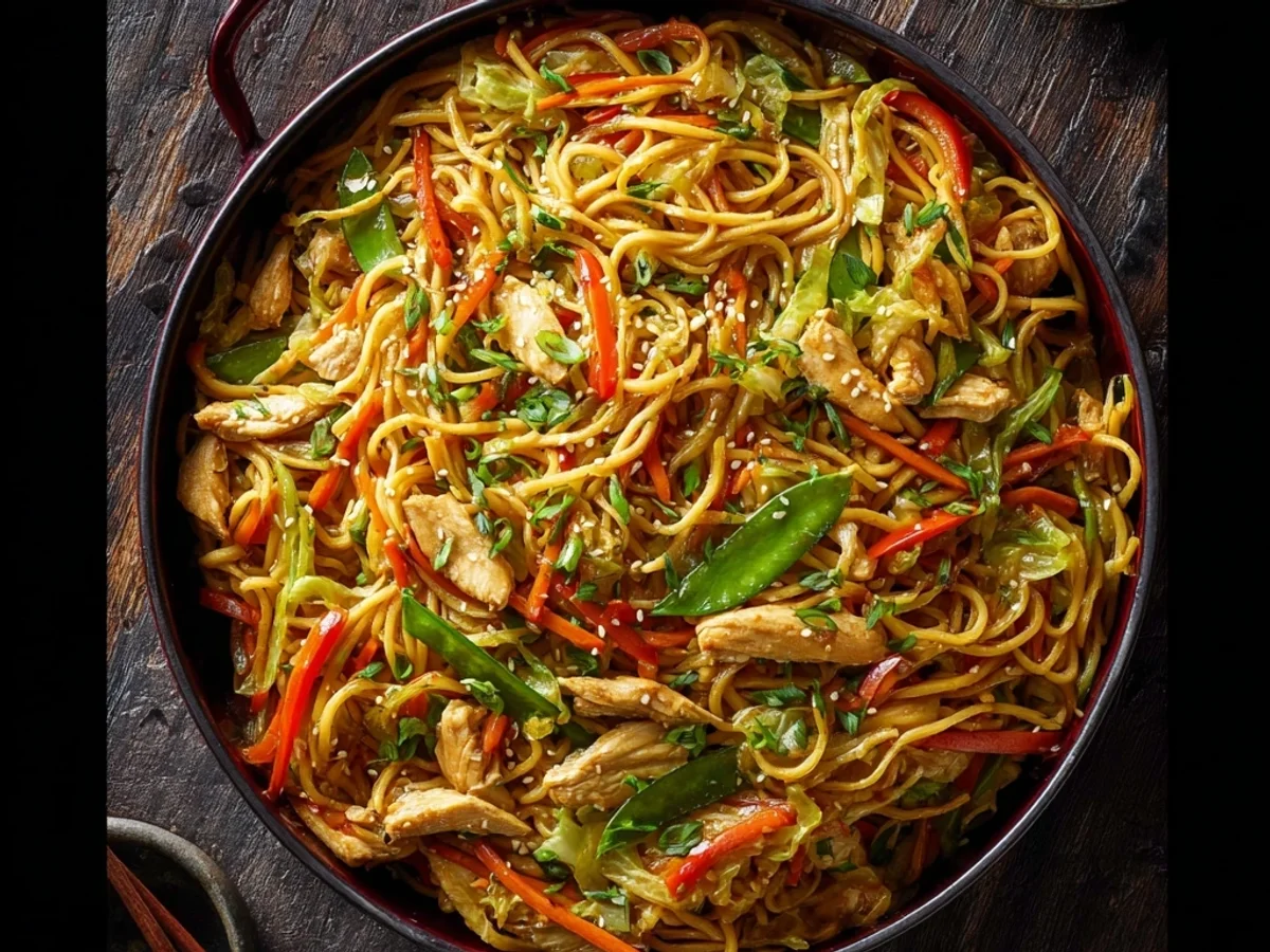 Classic Chicken Chow Mein: Stir-Fried Noodles Delight - Featured Image