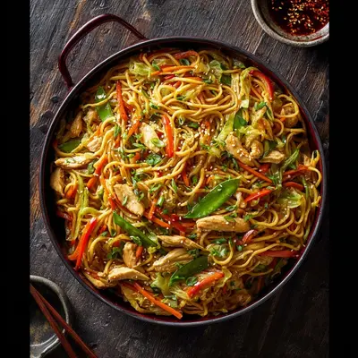 Classic Chicken Chow Mein: Stir-Fried Noodles Delight