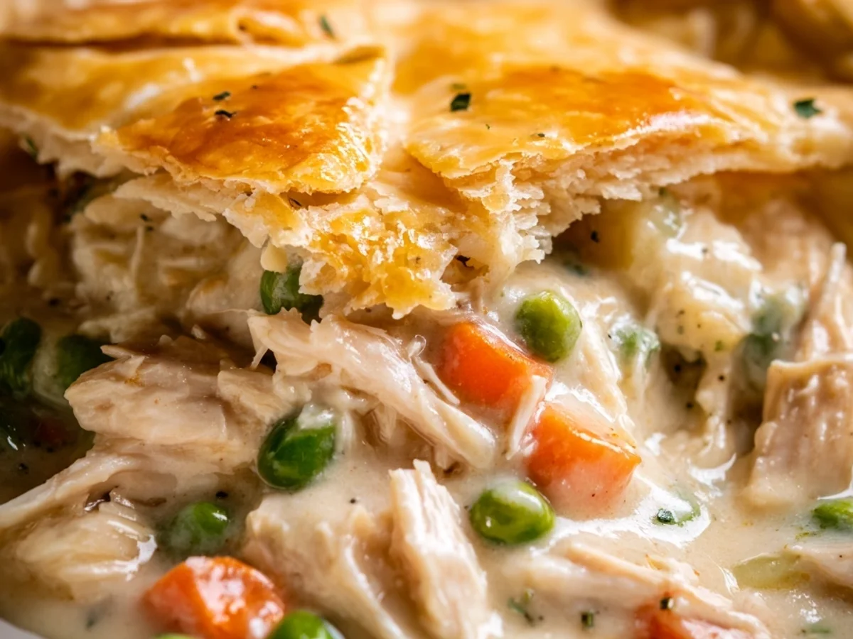 Classic Chicken Pot Pie Recipe - Featured Image