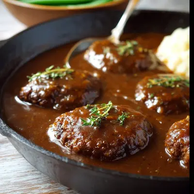 Classic Salisbury Steak Recipe: Rich Gravy & Tender Patties