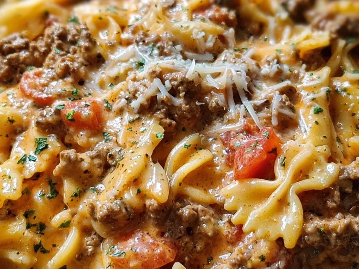 Creamy Beef Pasta: Hearty Italian Dinner - Featured Image