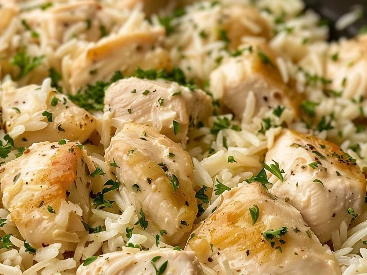 Creamy Herb Chicken Basmati Rice: Simple One-Pan Wonder - Featured Image