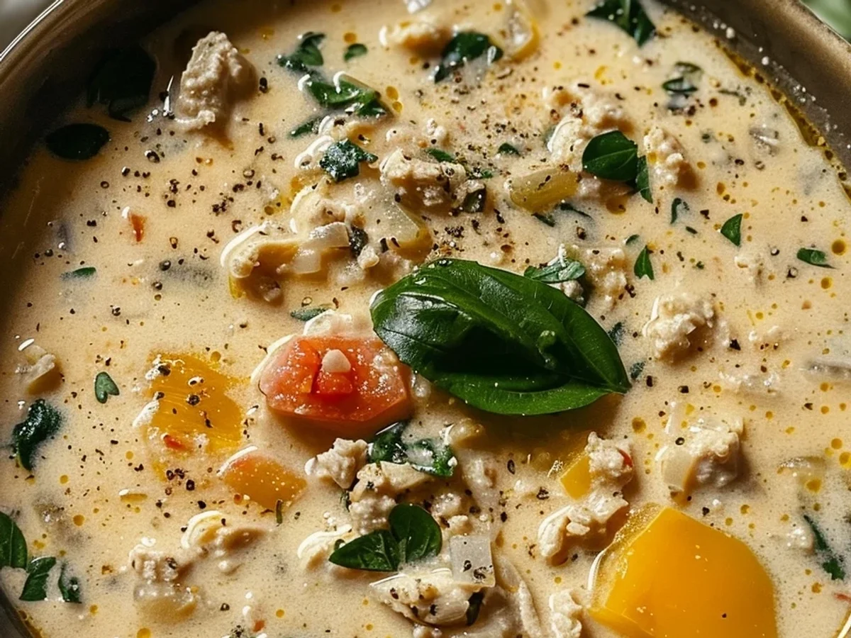 Creamy Italian Ground Chicken Soup: Simple, Rich Comfort - Featured Image