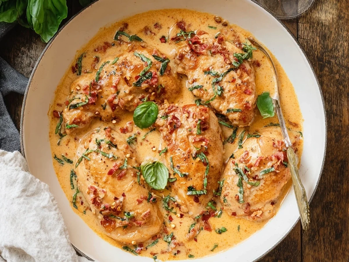 Creamy Marry Me Chicken: A Hearty Weeknight Meal - Featured Image