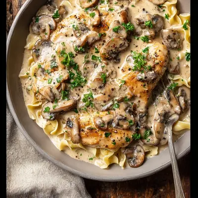 Creamy Mushroom Chicken: Simple Weeknight Comfort