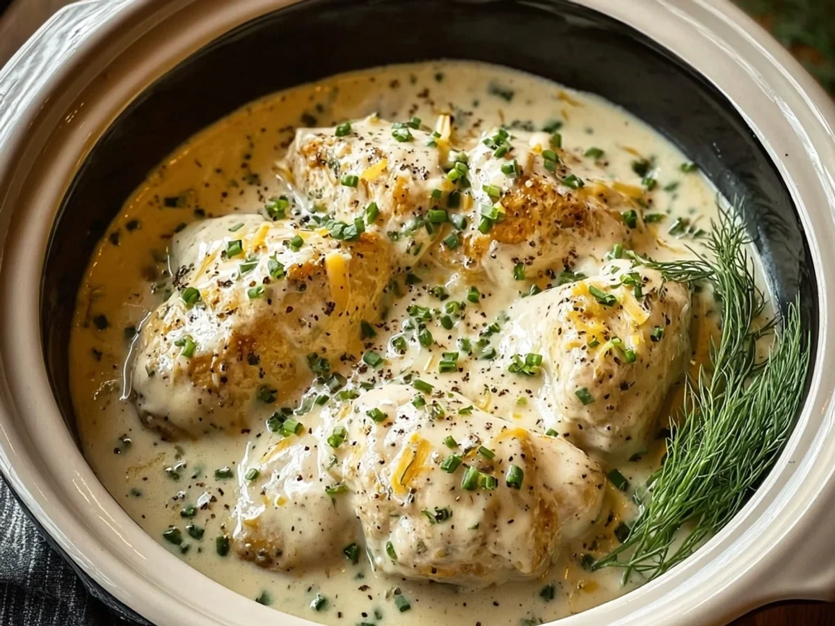 Creamy Ranch Chicken Crockpot Recipe - Easy & Tender - Featured Image