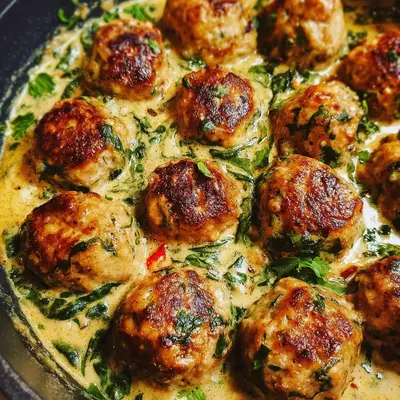 Creamy Spinach Turkey Meatballs: Easy Weeknight Meal