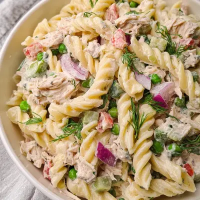 Creamy Tuna Pasta Salad: Easy Weeknight Meal