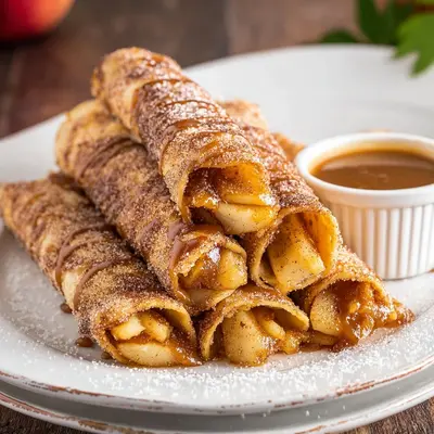 Crispy Air Fryer Apple Pie Taquitos: A Quick Treat