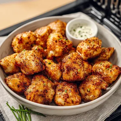 Crispy Air Fryer Boneless Chicken Bites: Easy Weeknight Win