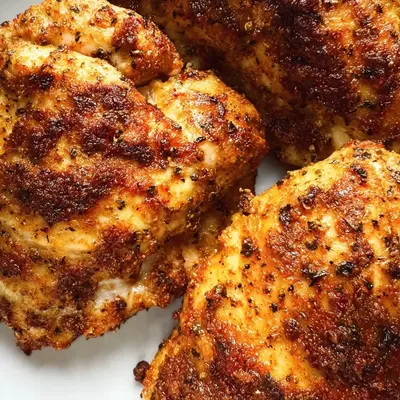 Crispy Air Fryer Chicken Thighs: Flavorful & Quick