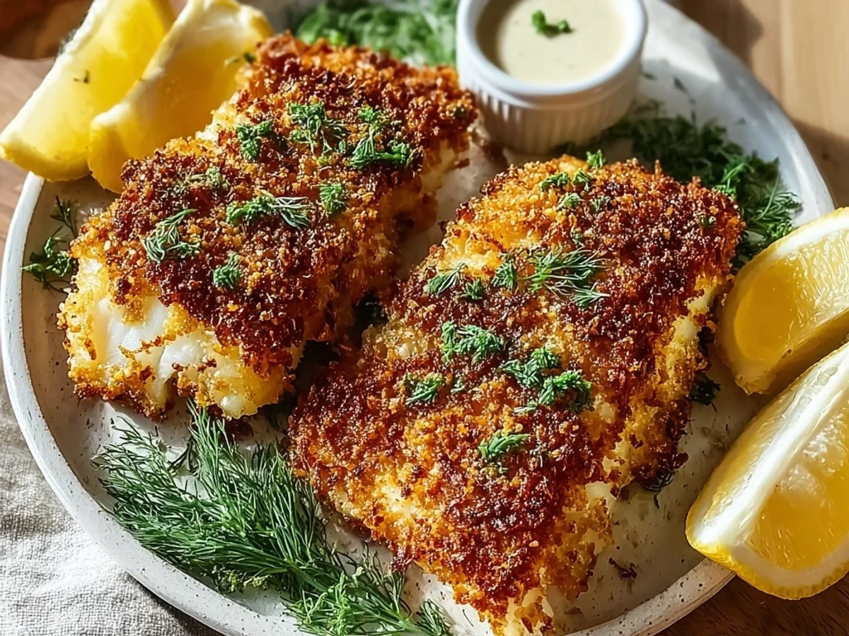 Crispy Air Fryer Parmesan Crusted Cod: Quick Dinner Hack - Featured Image