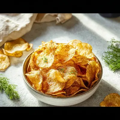 Crispy Air Fryer Potato Chips: Simple Homemade Snack