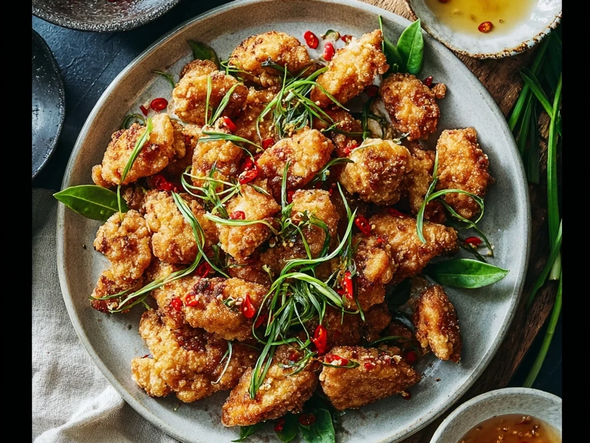 Crispy Air Fryer Salt and Pepper Chicken for Weeknights - Featured Image