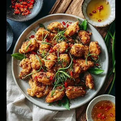 Crispy Air Fryer Salt and Pepper Chicken for Weeknights