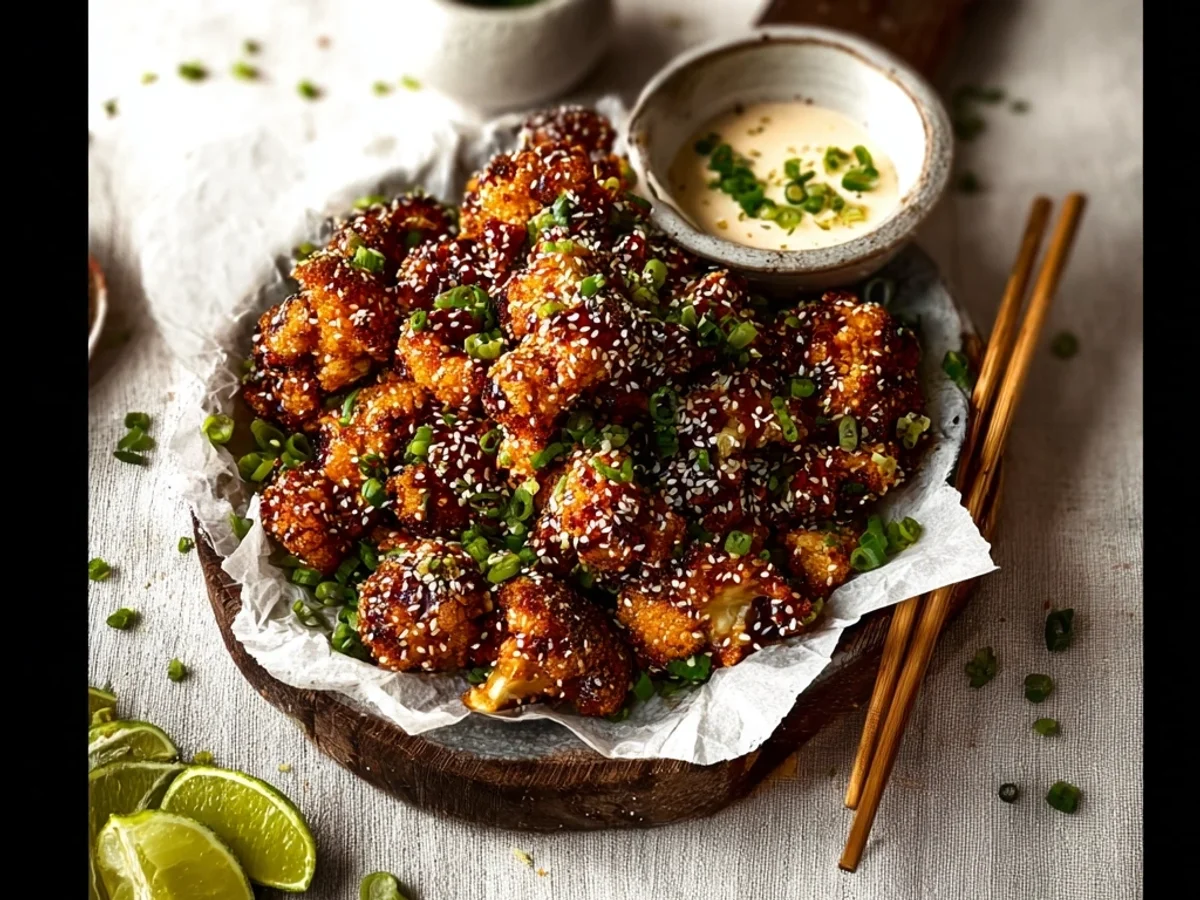 Crispy Air Fryer Sesame Cauliflower Wings: A Weeknight Win - Featured Image