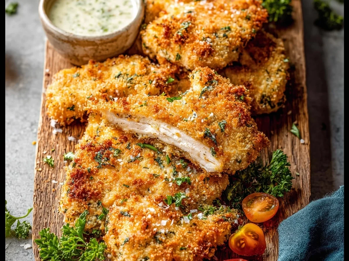 Crispy Baked Ranch Chicken Recipe - Easy & Delicious - Featured Image
