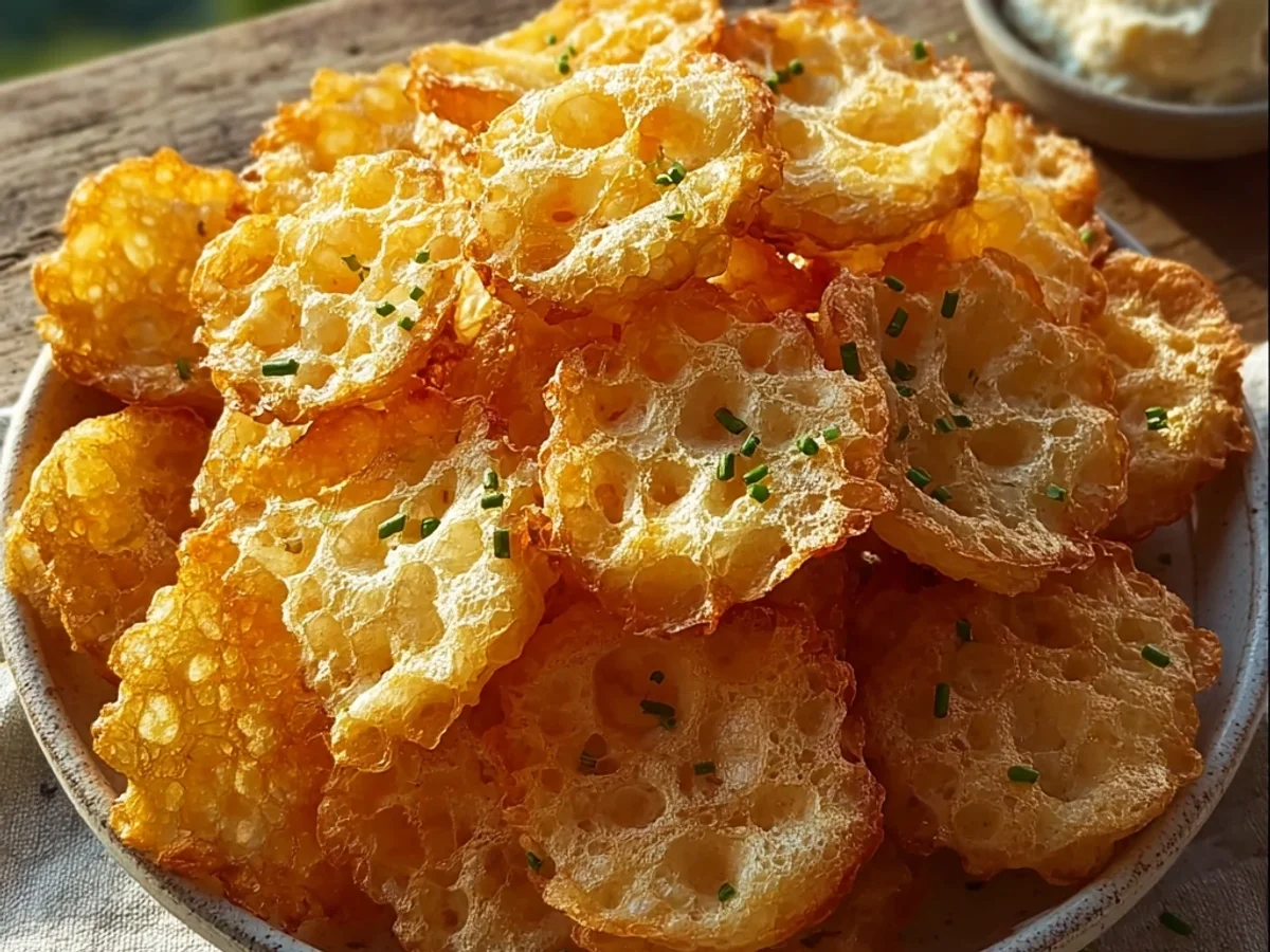 Crispy Cottage Cheese Chips: Easy High-Protein Snack - Featured Image