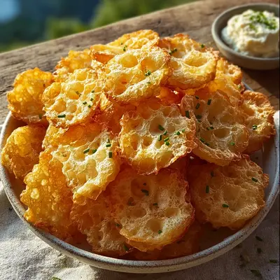 Crispy Cottage Cheese Chips: Easy High-Protein Snack