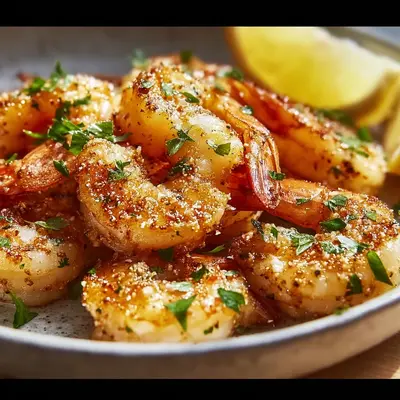 Crispy Garlic Butter Air Fryer Shrimp: Quick Bites
