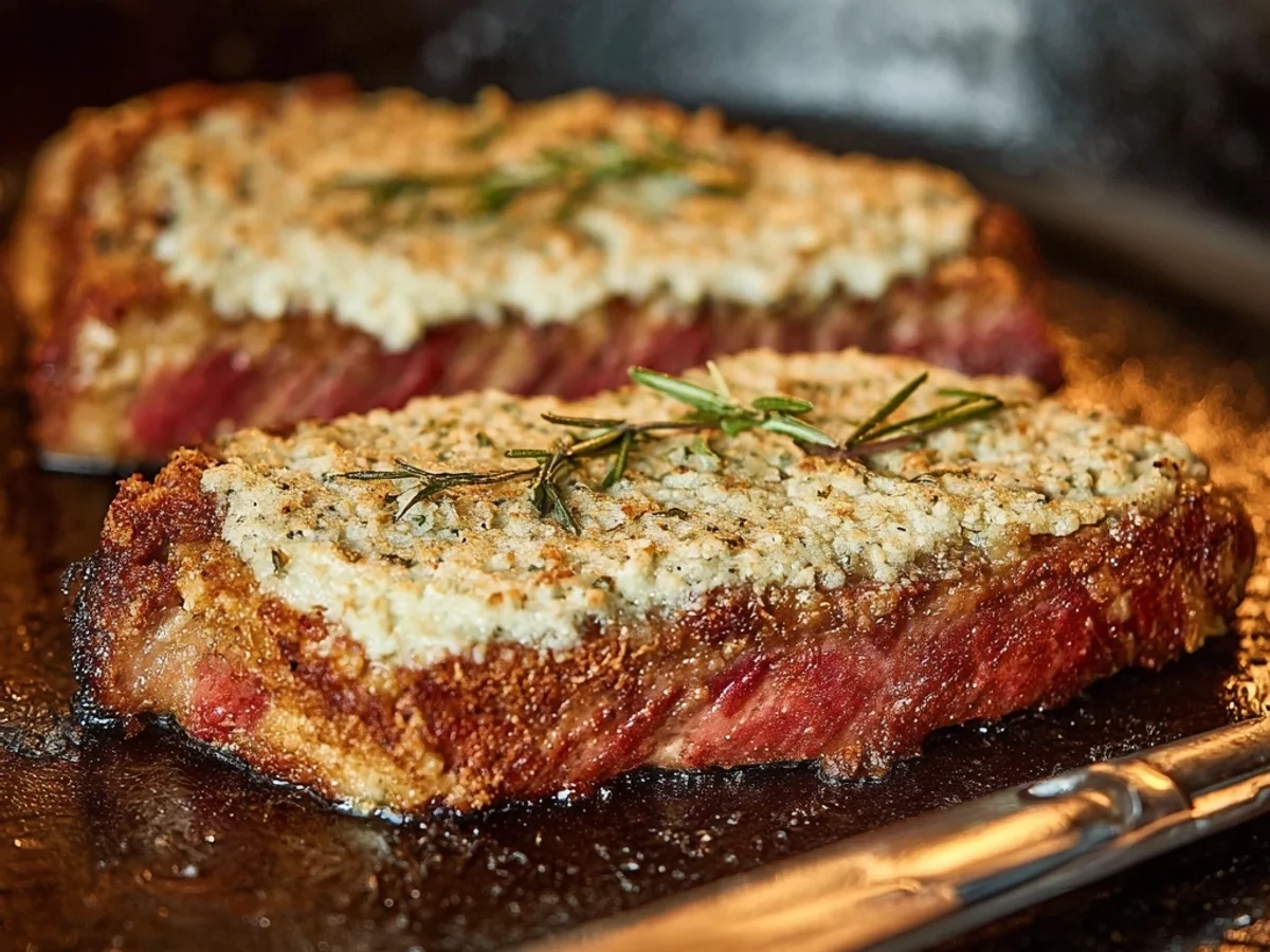 Crispy Parmesan Crusted Steak: My Weeknight Favorite - Featured Image