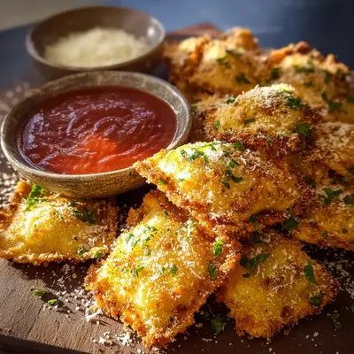 Crispy Toasted Ravioli: Air Fryer & Oven Magic