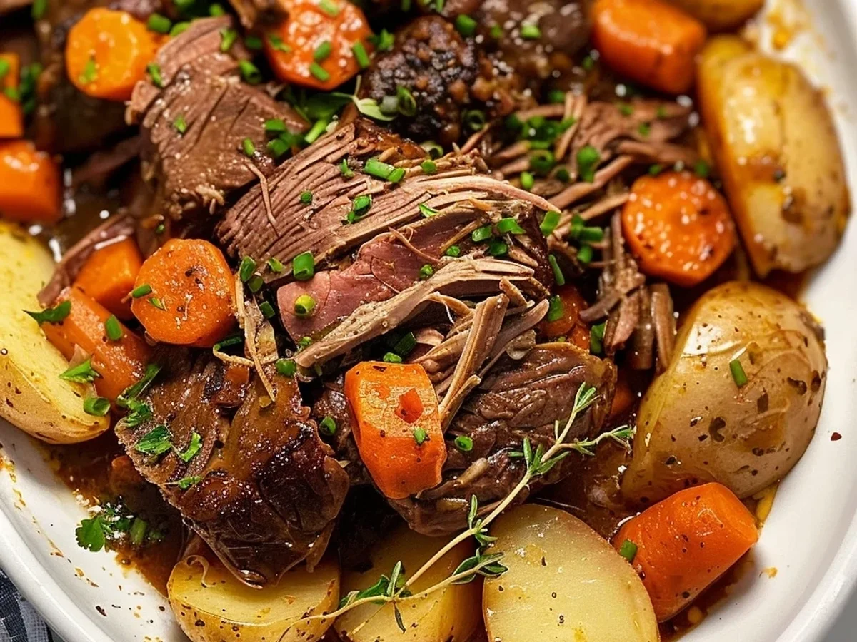 Crock Pot Pot Roast: Tender, Juicy Comfort Food - Featured Image