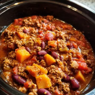 Crock Pot Pumpkin Chili Recipe