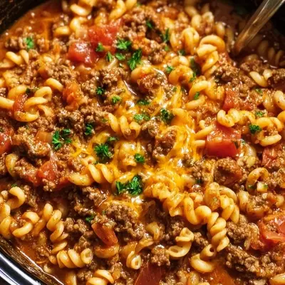 Crockpot Taco Pasta: Easy Weeknight Dinner