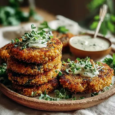 Crunchy Quinoa Veggie Patties: Easy Weeknight Meal