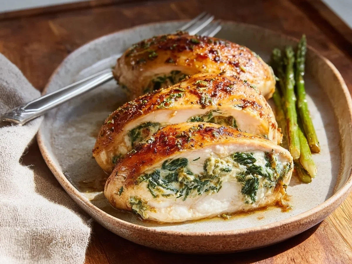 Delicious Spinach Stuffed Chicken: A Homestyle Dinner - Featured Image