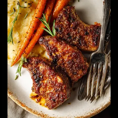 Easy Brown Sugar Lamb Chops: Oven Baked Delight