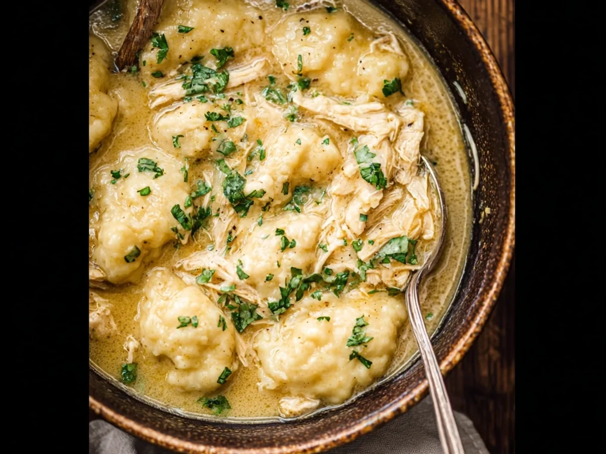 Easy Crock Pot Chicken Dumplings: Tender & Simple - Featured Image