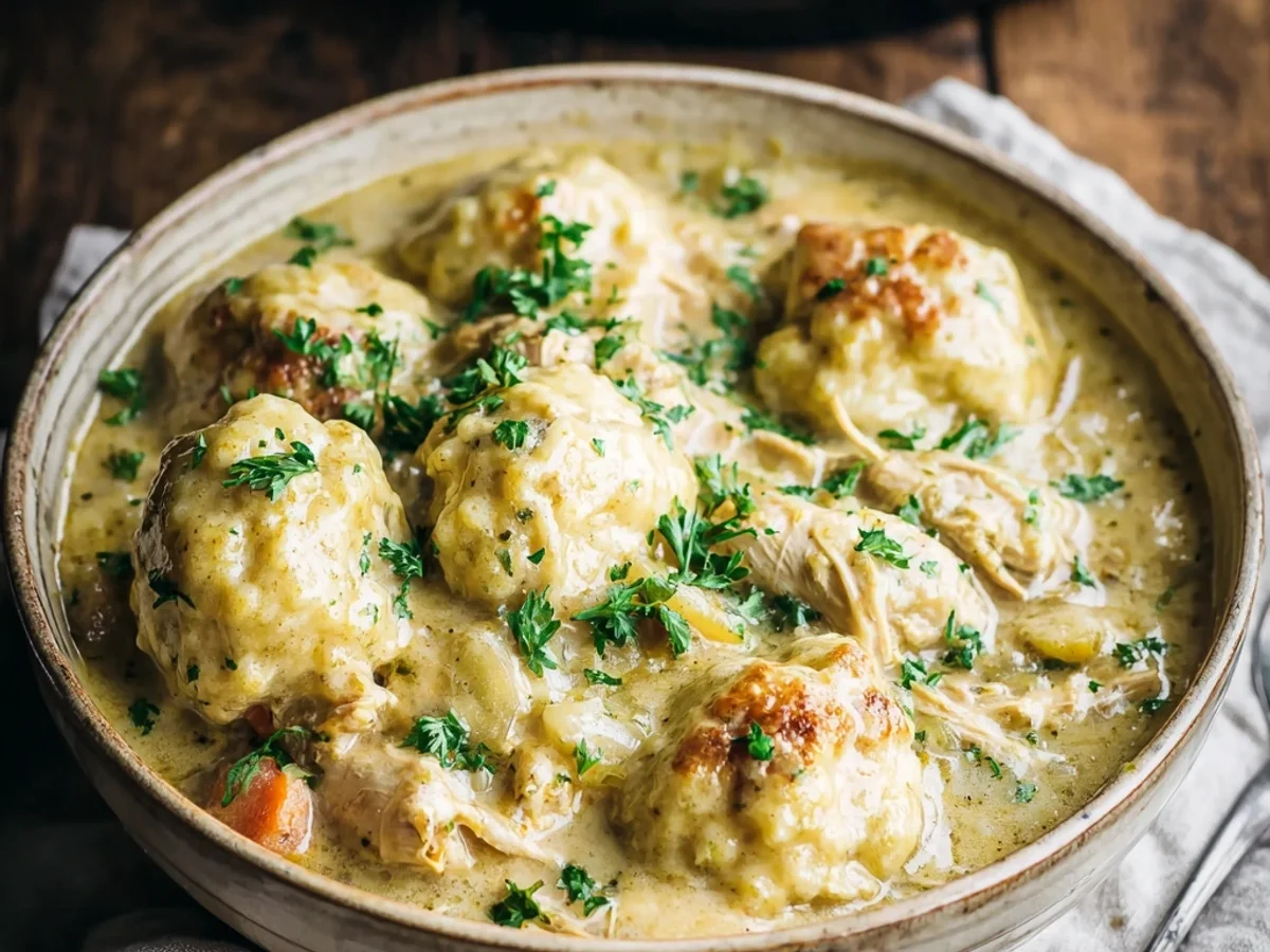 Easy Crockpot Chicken Dumplings: Simple Comfort Food - Featured Image