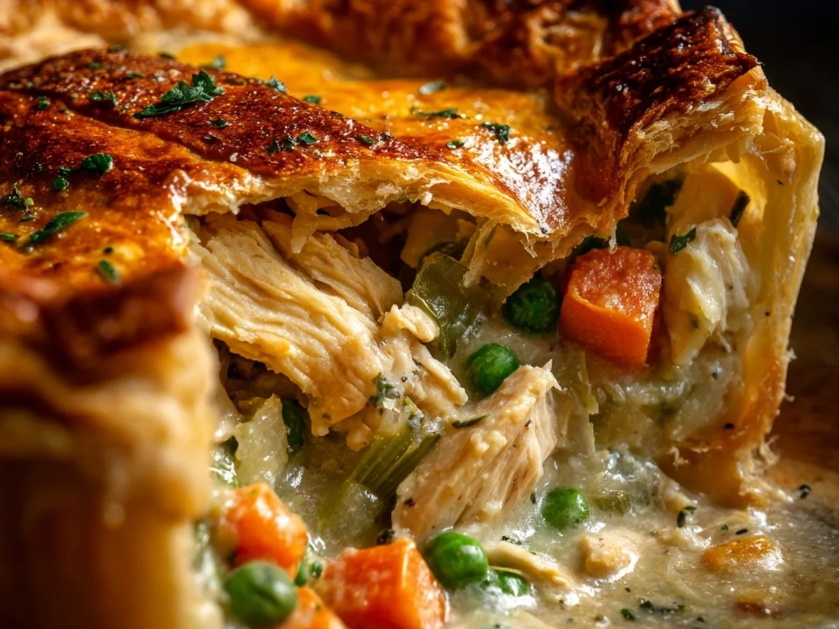 Easy Homemade Chicken Pot Pie - Featured Image
