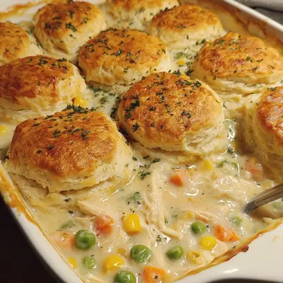 Easy Homemade Chicken Pot Pie Casserole Recipe