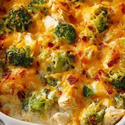 Easy Low Carb Creamy Chicken Casserole