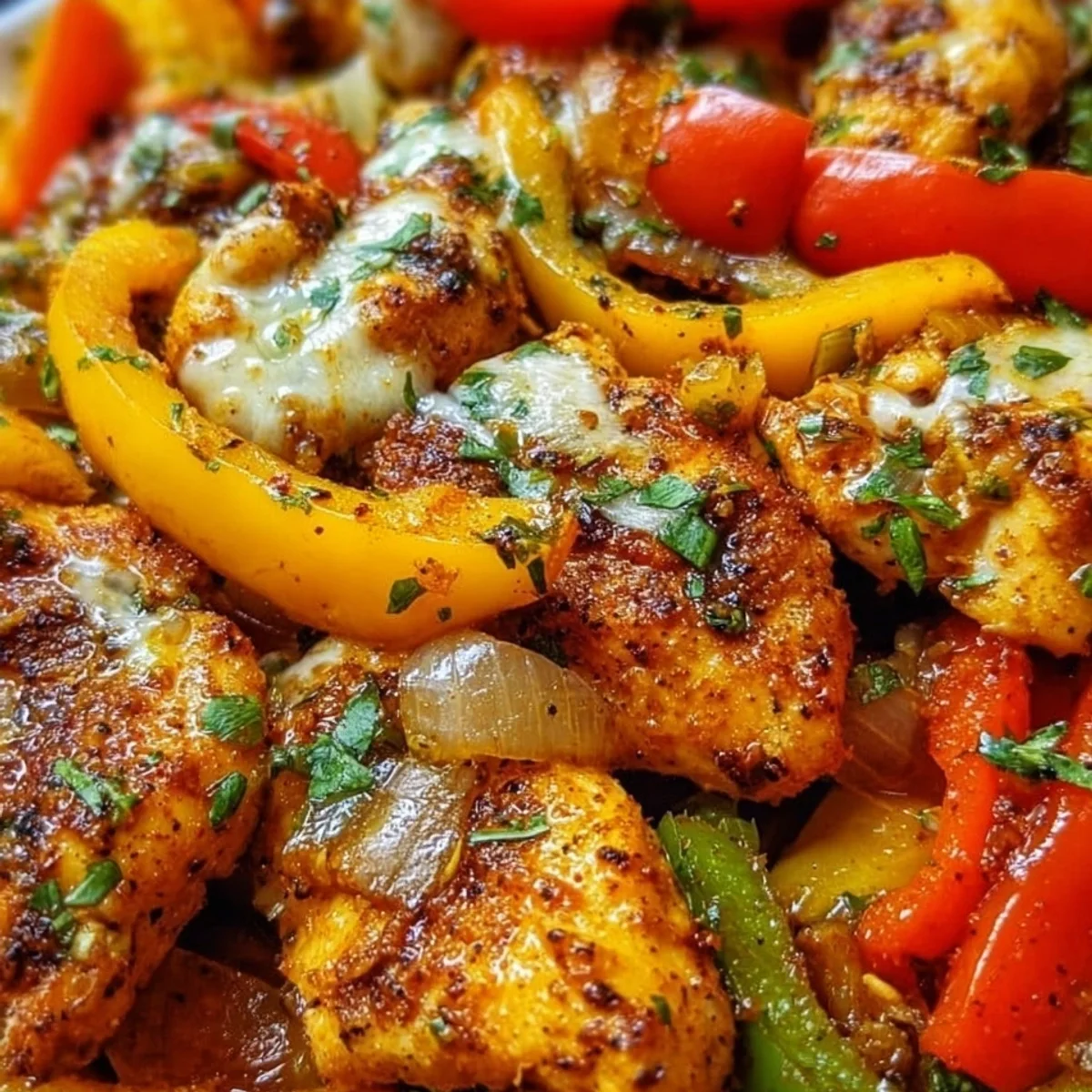 Flavorful Cajun Chicken with Sweet Bell Peppers