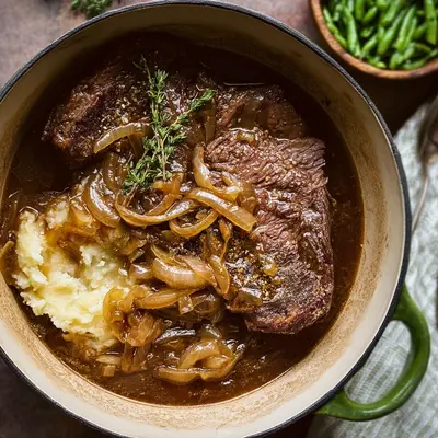 French Onion Pot Roast: Slow Cooker & Dutch Oven Recipe
