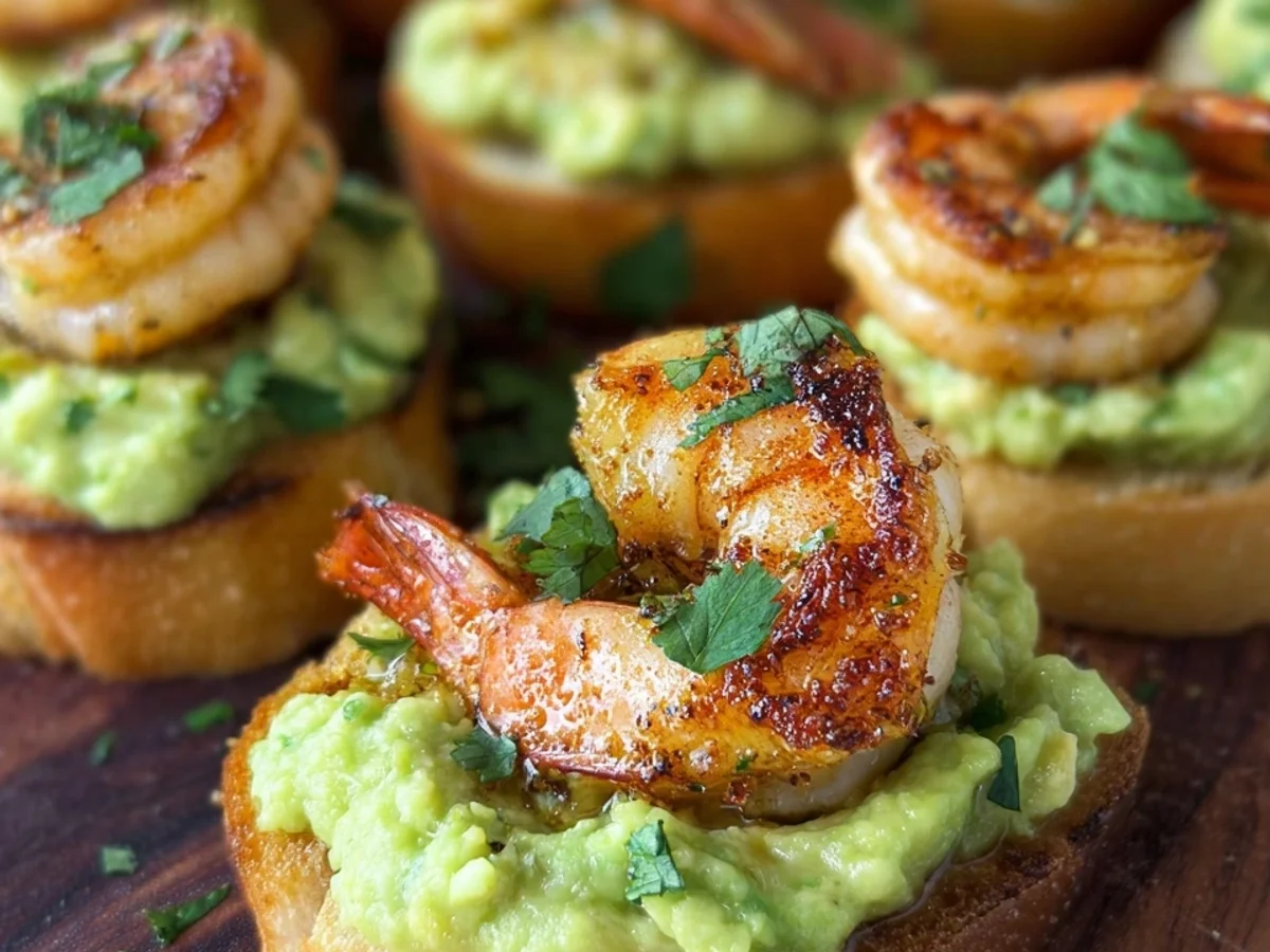 Garlic Shrimp & Avocado Crostini: Quick Bites for Gatherings - Featured Image