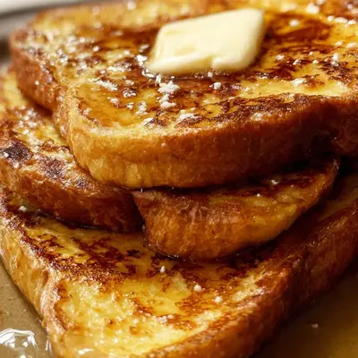 Golden French Toast for Breakfast: A Weekend Treat