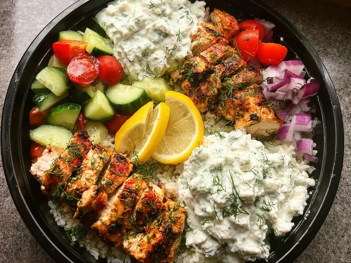 Greek Chicken Bowls for Easy Meal Prep - Featured Image