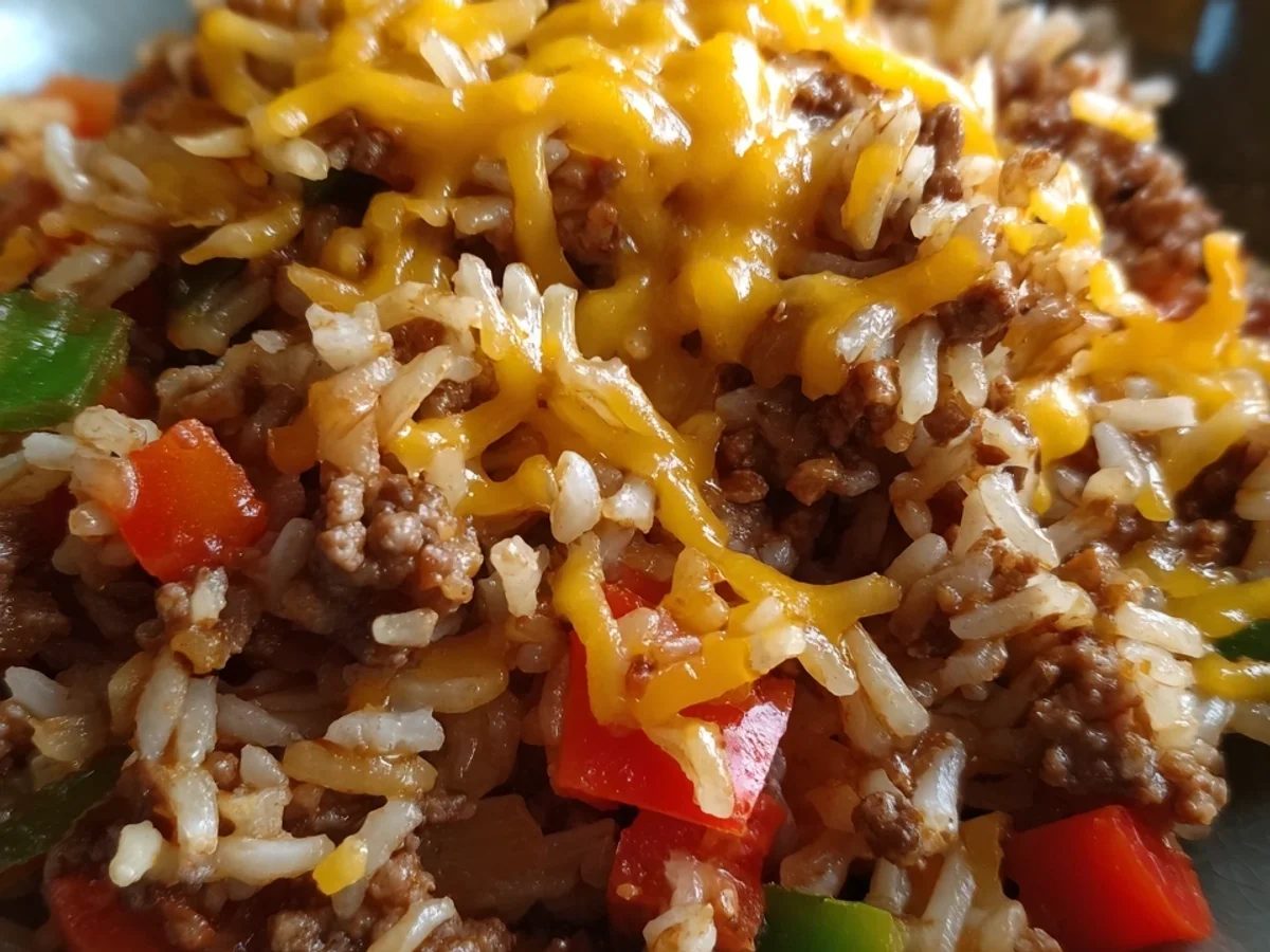 Ground Beef and Rice Skillet: Easy, Hearty Dinner - Featured Image