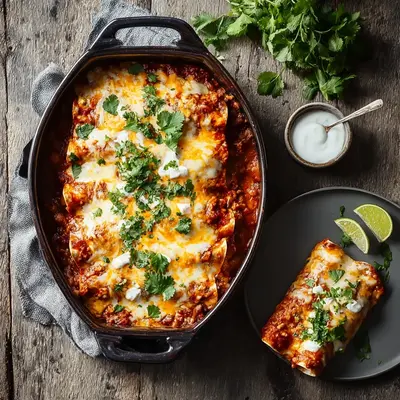 Ground Beef Enchiladas: A Hearty Weeknight Meal