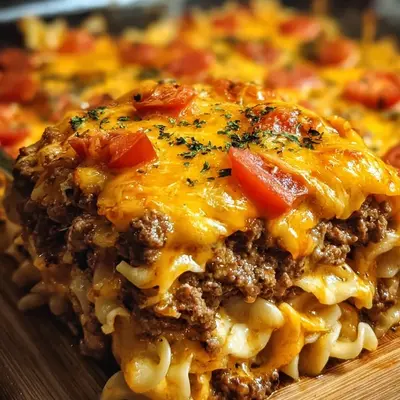 Hamburger Supreme Casserole: Quick Family Dinner