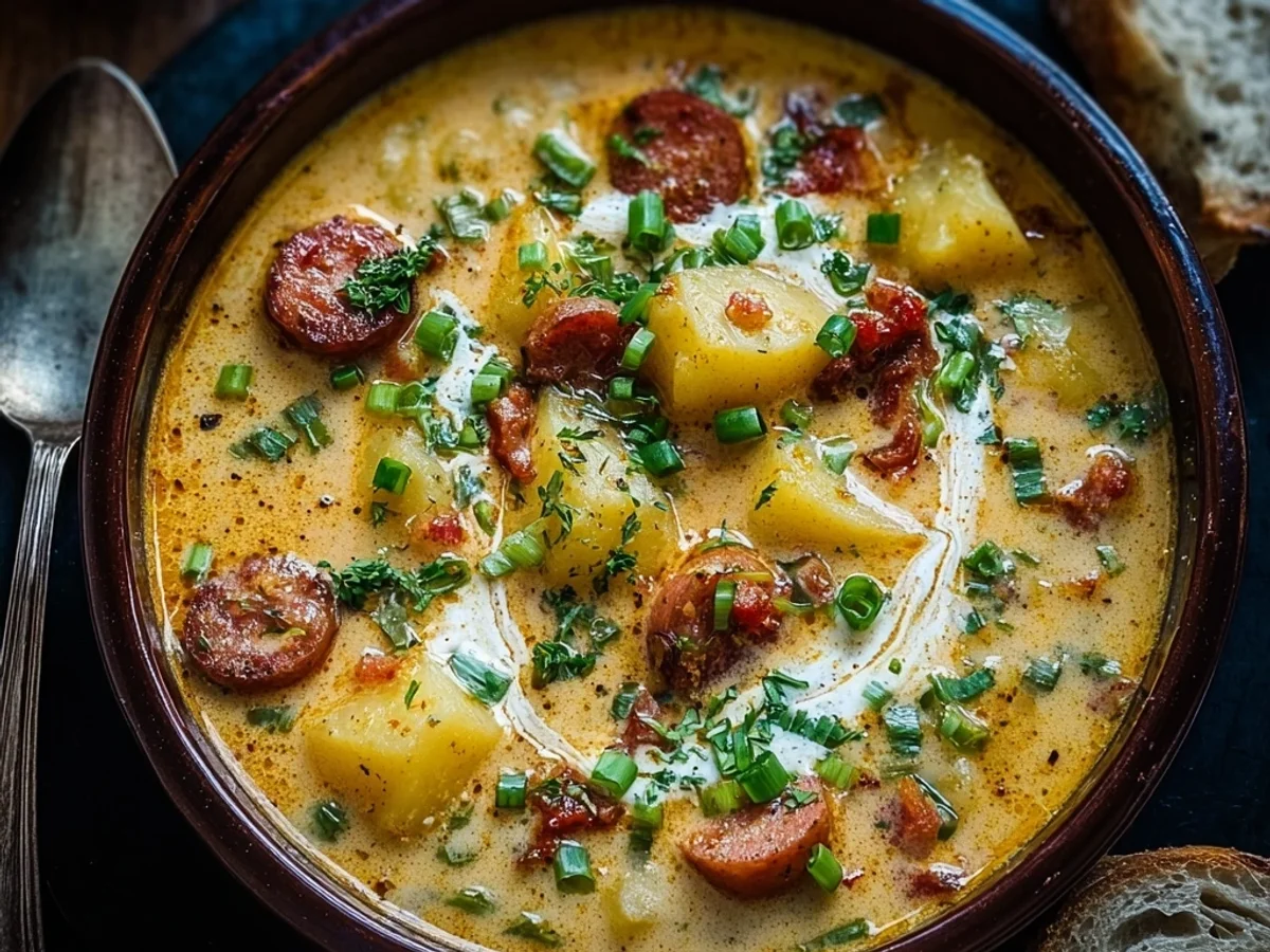 Hearty Cajun Potato Soup: Creamy, Spicy Comfort - Featured Image