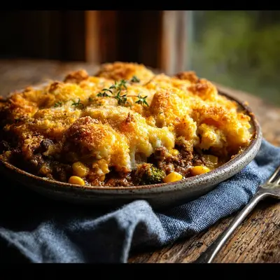 Hearty Cowboy Casserole: Beefy, Cheesy Dinner