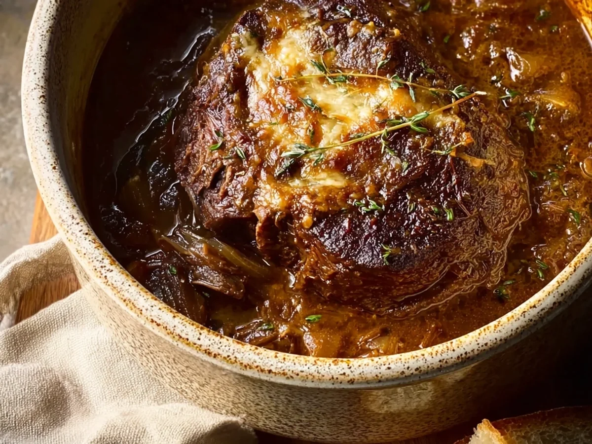 Hearty French Onion Pot Roast: A Slow-Cooked Delight - Featured Image