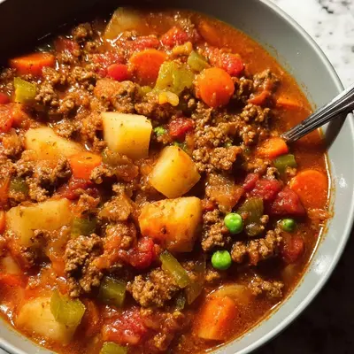 Hearty Hamburger Stew: A Simple Family Meal