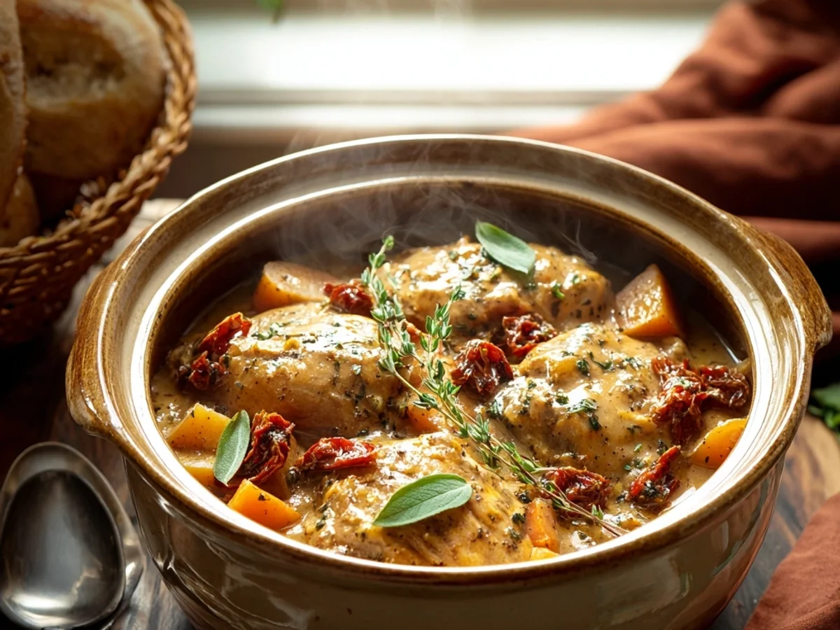 Hearty Harvest Pork Stew: Simple Fall Crockpot Dinner - Featured Image